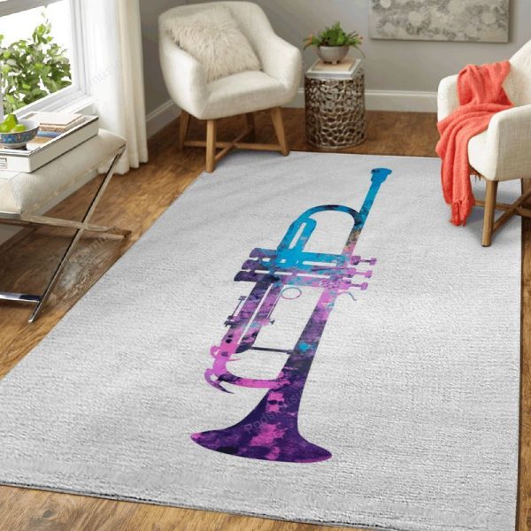 Trumpet Music Art Teppich 2