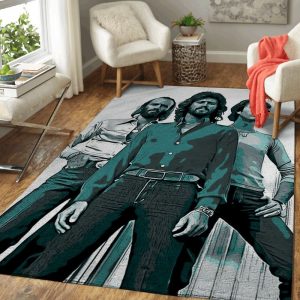 Bee Gees 7 Music Artist Art Teppich