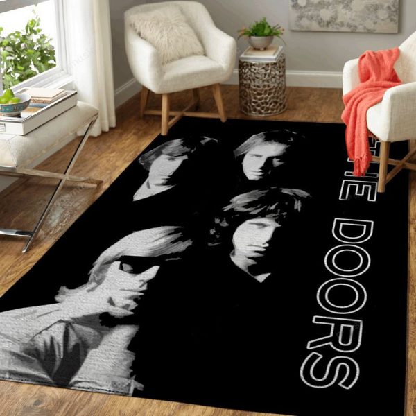 The Doors Art 1 Music Artwork Art Teppich