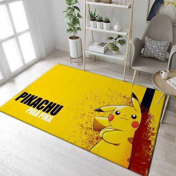 Pikachu Pokemon Anime 1 Teppich