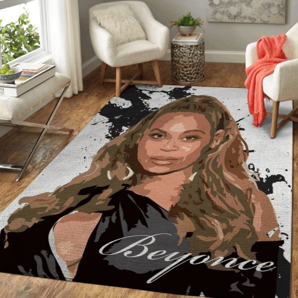 Beyonce Music Artists Art Teppich