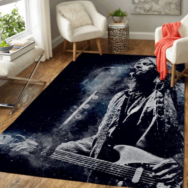 Kurt Cobain Music Art Teppich