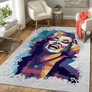 Marilyn Monroe Music Art Teppich
