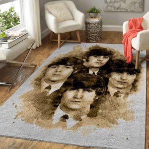 Beatles Band English Rock Band Art The Beatles III Teppich