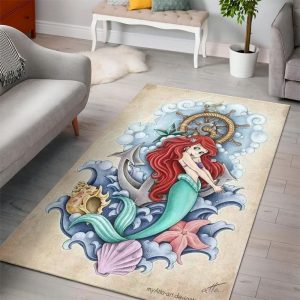 Ariel Disney Princess Characters Disney Movies 2 Teppich