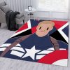 Marvel Captain America Shield Teppich