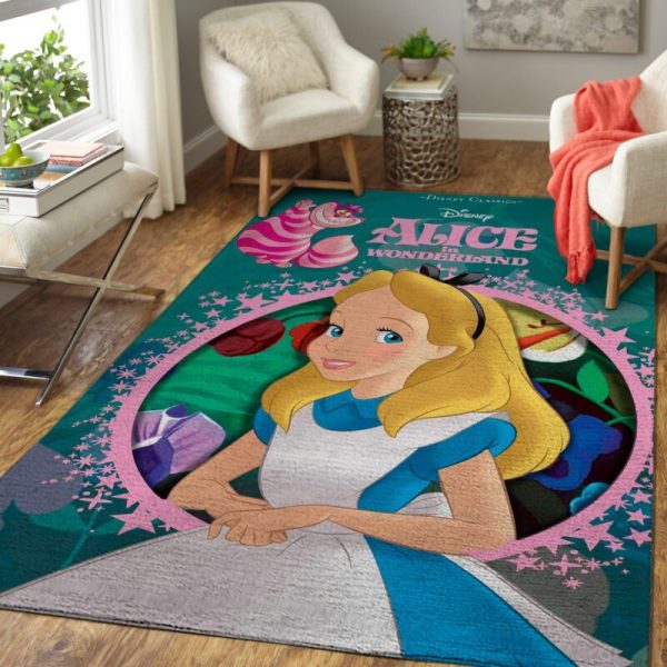 Alice Disney Im Wunderland Teppich Wohnzimmer Teppichboden