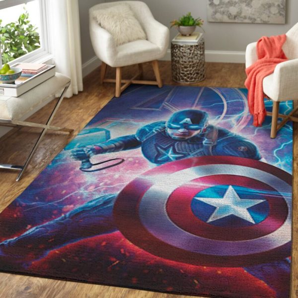 Avengers Marval Held Captain Teppich Wohnzimmer Teppichboden 2