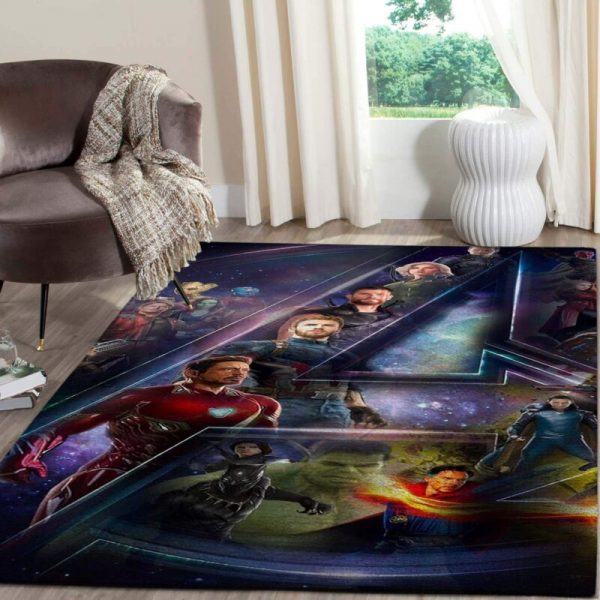 Avengers Marval Superheld Teppich Wohnzimmer Teppichboden 6