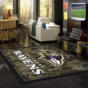 Baltimore Ravens Camo Teppich