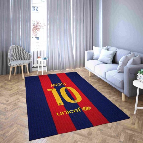 Barcelona M10 Fußballverein Teppich