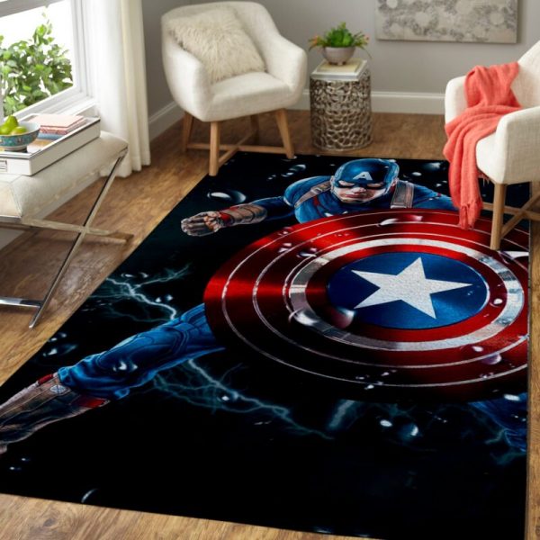 Captain America Avengers Teppich Wohnzimmer Teppichbode 7