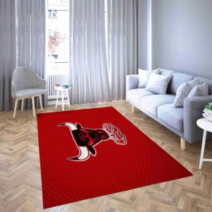 Chicago Bulls Windige Stadt Logo Teppich