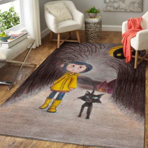 Coraline Ihre Katze Teppich
