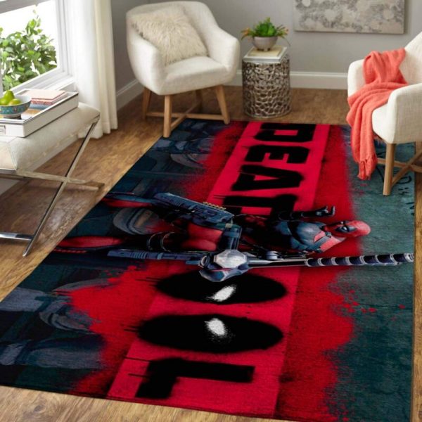 Deadpool Marvel Teppich Wohnzimmer Teppichboden 1