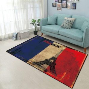 Der alte Eiffelturm Teppich