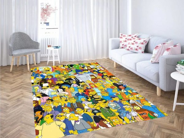 Die Simpsons Charakter Teppich Wohnzimmer Teppiche