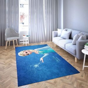 Elsa Princess Frozen Of Disney Teppich 2