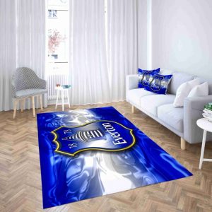 Everton Fußballlverein Fantasievolle Farben Teppiche