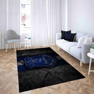 Everton Fußballlvereinn Spezielles Schwarz Teppiche