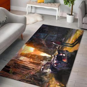 Fantasiekunst zuruck zu den zukünftigen Teppichen