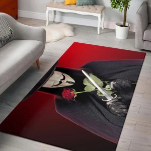 Film v fur Vendetta Teppiche