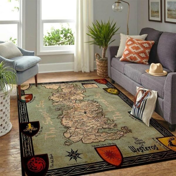 Game of Thrones Karte Teppiche Wohnzimmer Teppich