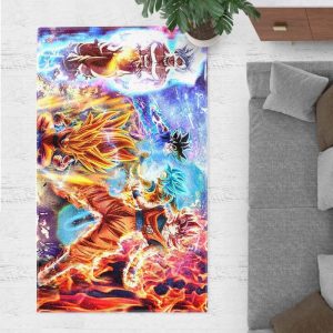 Goku Dragon Ball Zeichentrick Teppich