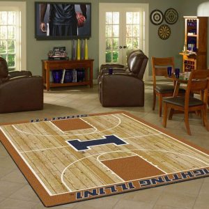 Heimgericht Des Illinois Teams Teppiche