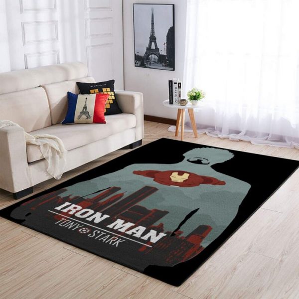 Iron Man Avengers Teppich Wohnzimmer Teppichboden 2