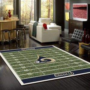 Los Angeles Rams Team Heimfeld Teppiche