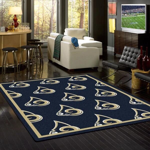 Los-Angeles-Rams-Wiederholen-Teppich-Wohnzimmer-Teppichboden.jpg Los Angeles Rams Wiederholen Teppich