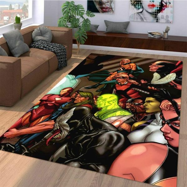 Marvel Comic Teppich Wohnzimmer Teppichboden 1