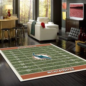 Miami Dolphins Team Heimfeld Teppiche