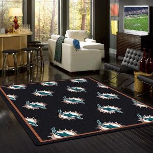 Miami Dolphins Wiederholen Teppich