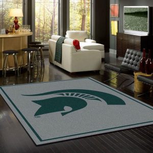 Michigan State Team Spirit Grey Teppiche