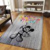 Mickey Disney Teppich Wohnzimmer Teppichboden 24