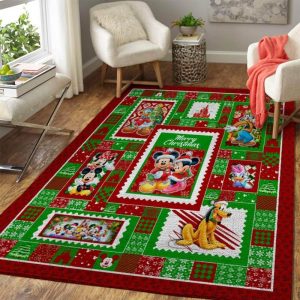 Mickeys Frohen Weihnachten Teppich