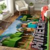 Minecraft Area Rug Video Game Teppich