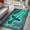 Minecraft Diamond Teppich