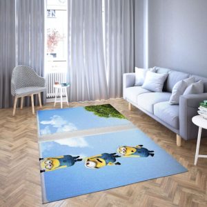 Minions als Marval Karikatur Lieblings Teppich 26