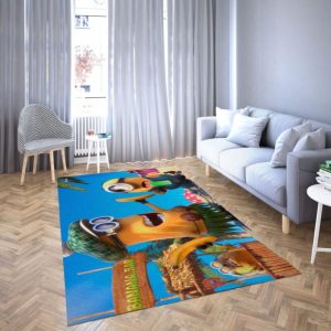 Minions als Marval Karikatur Lieblings Teppich 32