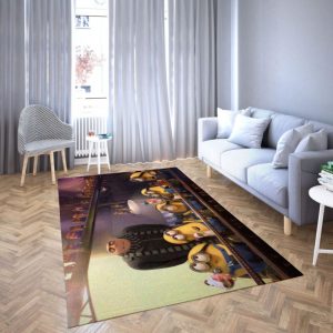 Minions als Marval Karikatur Lieblings Teppich 34