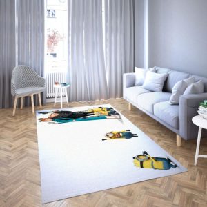 Minions als Marval Karikatur Lieblings Teppich 35