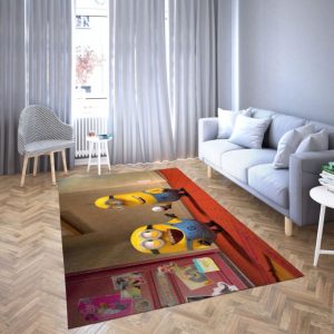 Minions als Marval Karikatur Lieblings Teppich 41