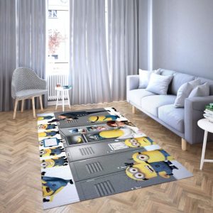 Minions als Marval Karikatur Lieblings Teppich 44
