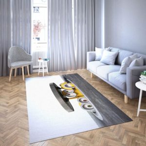 Minions als Marval Karikatur Lieblings Teppich 45