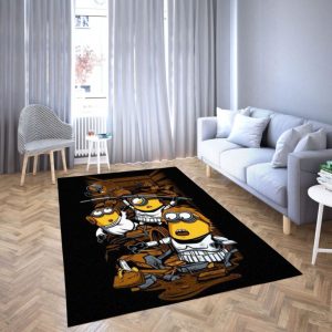 Minions als Marval Karikatur Lieblings Teppich 46
