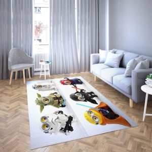 Minions als Marval Karikatur Lieblings Teppich 47