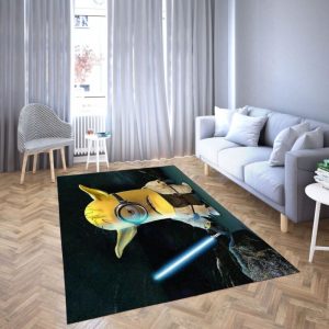 Minions als Marval Karikatur Lieblings Teppich 51